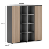 Beckett-A Executive Office Wooden Storage Cabinet Bookcase